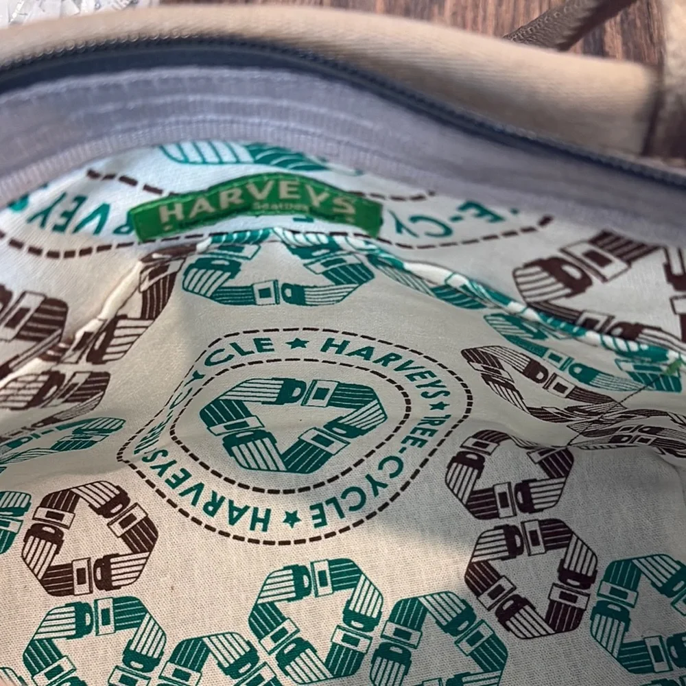 Harvey’s Woven Tree-Cycle Tote Bag in Neutral Tones